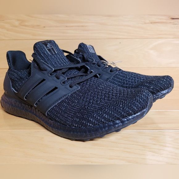 Ultraboost 4.0 DNA Triple Black Mens Running Shoe Sneaker FY9121 - Picture 2 of 14